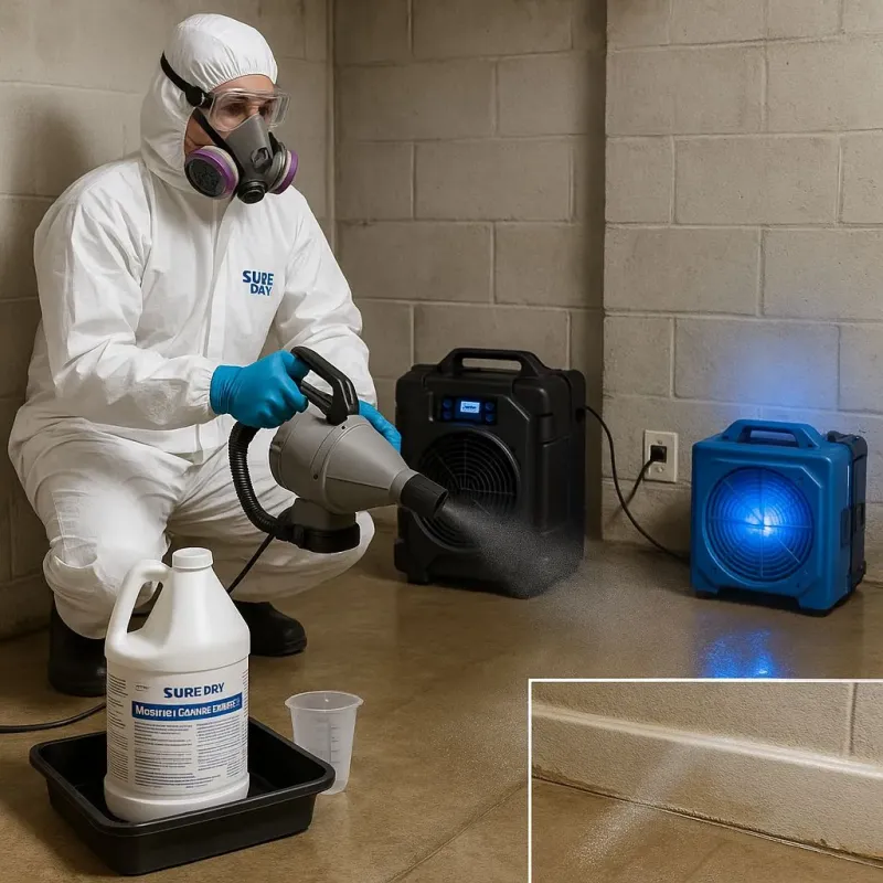 Sanitization and Odor Removal process in Berwick, PA