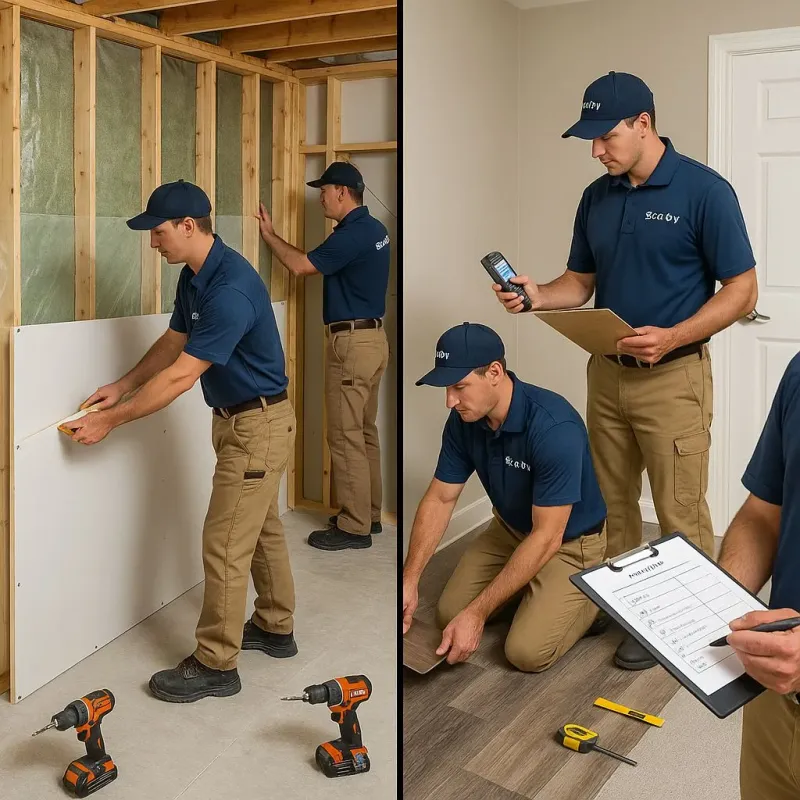 Repairs and Reconstruction process in Berwick, PA